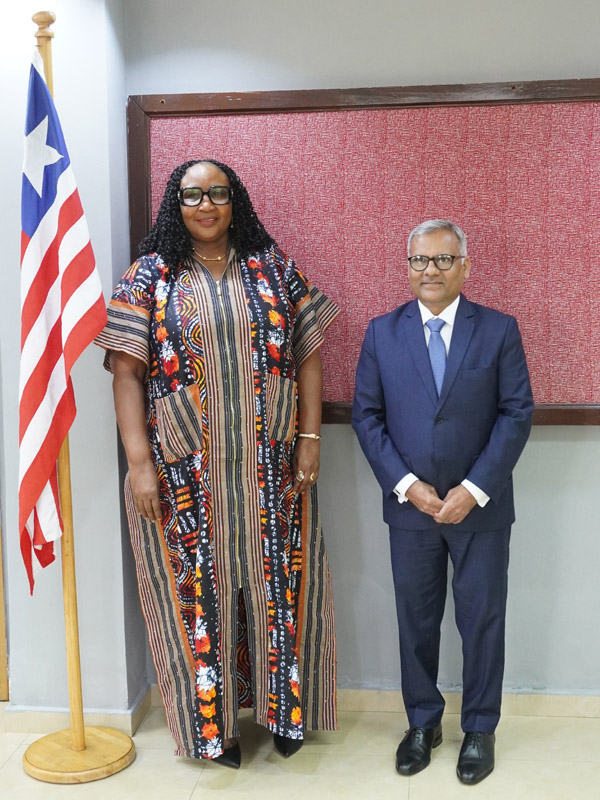 Signing of MoU between India and Liberia on Indian Pharmacopoeia - 11 December 2025.